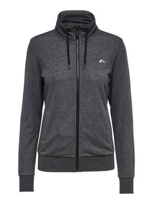 Only Play sportsweatjacke Sweatjacken grau
