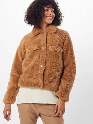 MISSGUIDED übergangsjacke crop borg trucker Übergangsjacken 2