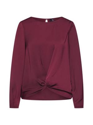 VERO MODA bluse vmstanly knot l/s top noos Langarmblusen