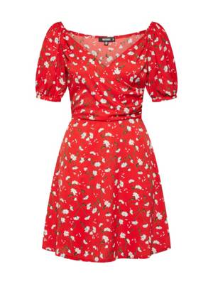 MISSGUIDED kleid milkmaid wrap Sommerkleider