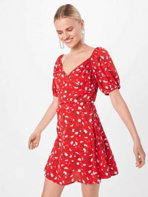 MISSGUIDED kleid milkmaid wrap Sommerkleider 2