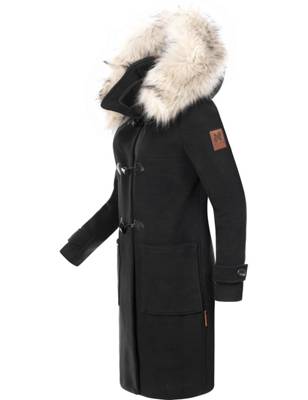 NAVAHOO Wintermantel Oksana Wintermäntel schwarz SE8391