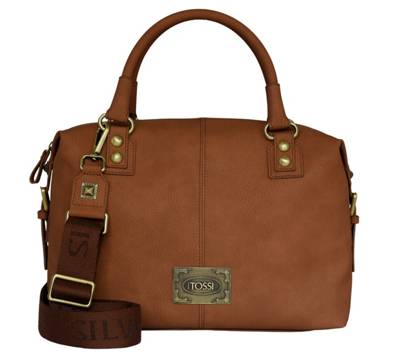 Silvio Tossi Henkeltasche mit dekorativer Mittelnaht Handtaschen