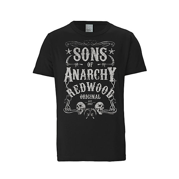 Bekleidung T-Shirts Logoshirt® Logoshirt T-Shirt schwarz