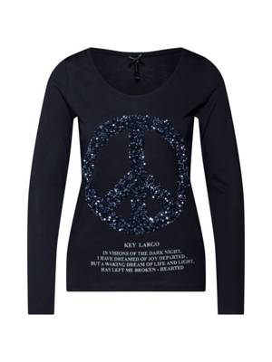 KEY LARGO shirt peace Langarmshirts