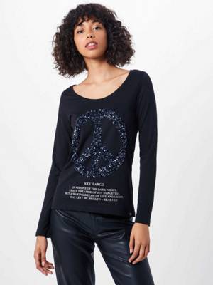 KEY LARGO shirt peace Langarmshirts 2