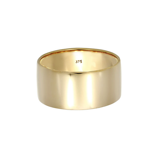Accessoires Ringe Elli PREMIUM Elli Premium Ring Basic Bandring 375 Gelbgold Ringe gold