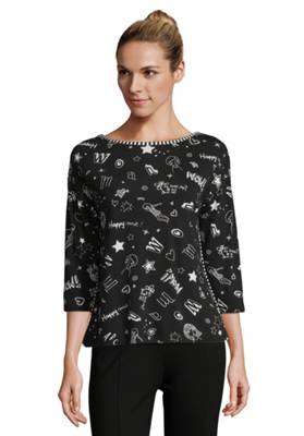 Betty Barclay Casual-Shirt mit Muster 3/4-Arm-Shirts