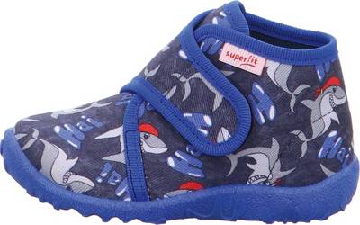 Baby Hausschuhe SPOTTY für Jungen, WMS-Weite M3 2