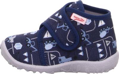 Baby Hausschuhe SPOTTY für Jungen, WMS-Weite M3 2