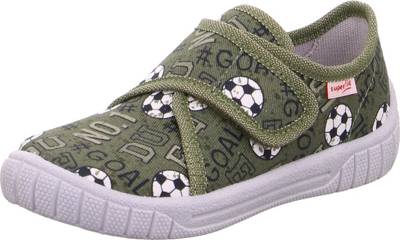 Hausschuhe BILL für Jungen, WMS-Weite M4, Fußball