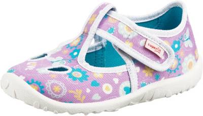 Baby Hausschuhe SPOTTY für Mädchen, WMS-Weite M3