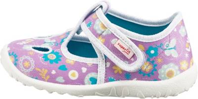 Baby Hausschuhe SPOTTY für Mädchen, WMS-Weite M3 2