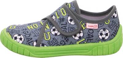 Hausschuhe BILL für Jungen, WMS-Weite M4, Fußball 2