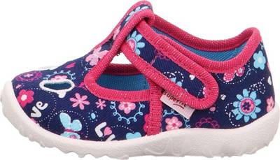 Baby Hausschuhe SPOTTY für Mädchen, WMS-Weite M3 2