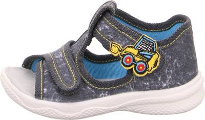 Baby Hausschuhe POLLY für Jungen, WMS-Weite M4 2