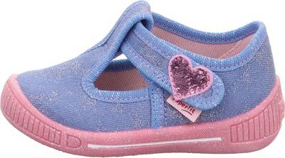 Baby Hausschuhe BULLY für Mädchen, WMS-Weite M3 2