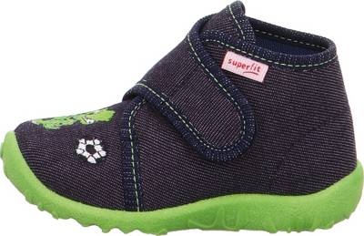 Baby Hausschuhe SPOTTY für Jungen, WMS-Weite M3 2