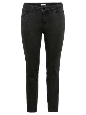 sheego Jeans mit stylishen Applikationen Jeanshosen