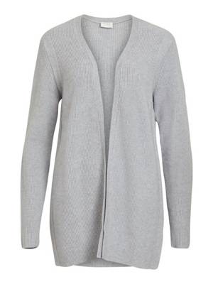 Vila Strick-Cardigan Rippdesign Strickjacken