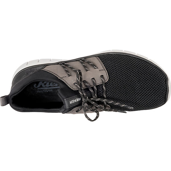Schuhe Schnürschuhe rieker Sneakers Low schwarz