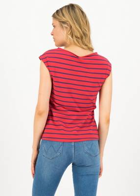Logo Stripe Top T-Shirts 2