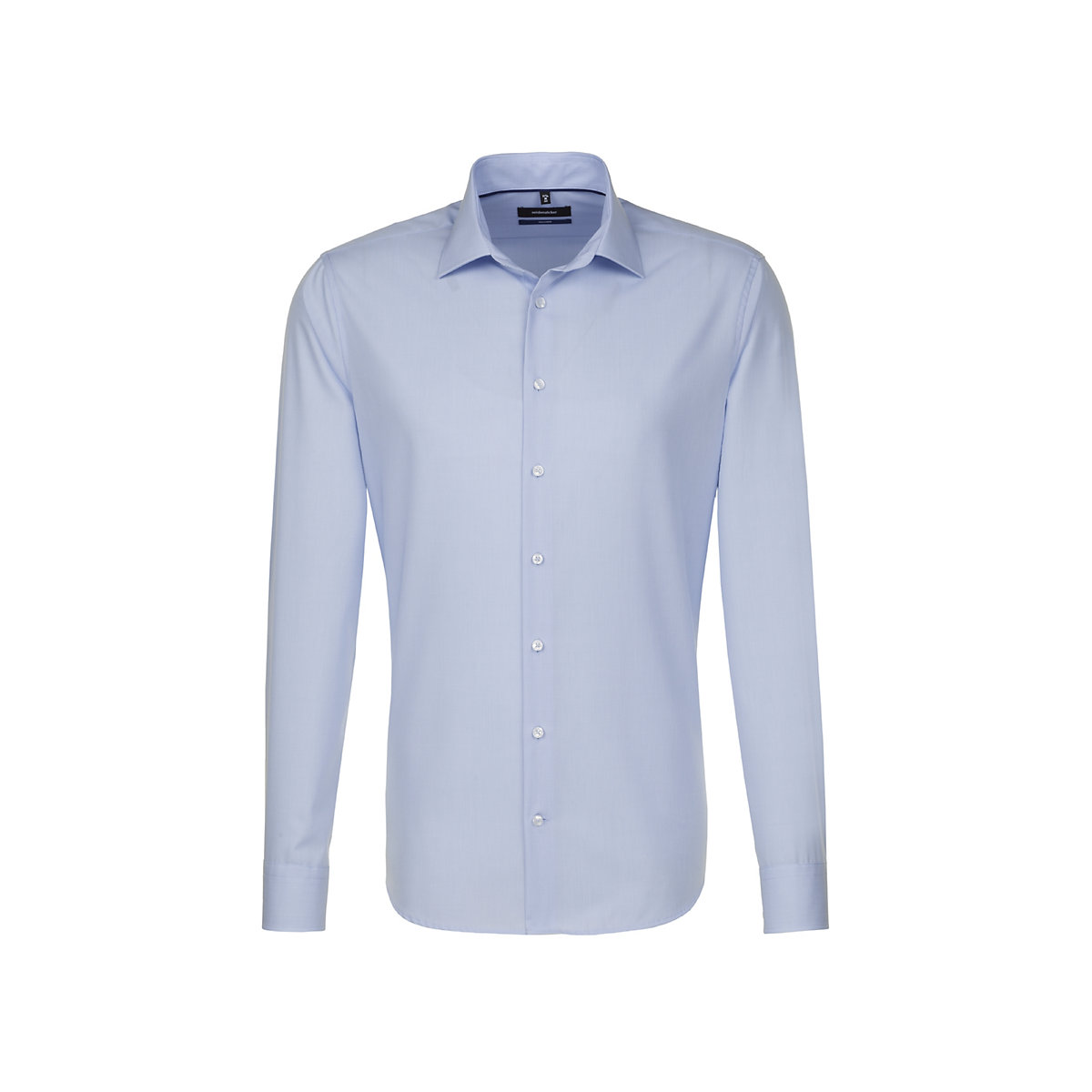 seidensticker Business Hemd Shaped Langarm Kentkragen Uni Langarmhemden blau
