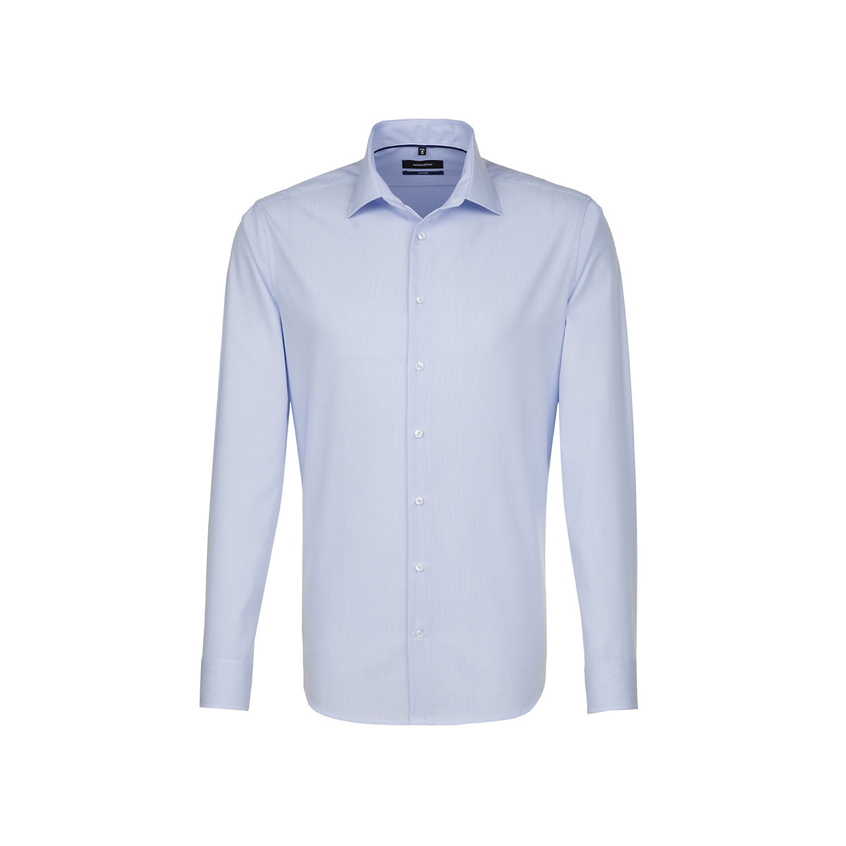 seidensticker Business Hemd Shaped Langarm Kentkragen Streifen Langarmhemden blau