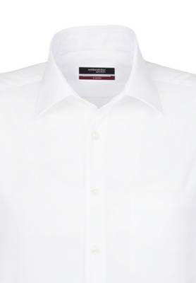 seidensticker Business Langarmhemden Uni Hemd weiß Regular Langarm Kentkragen