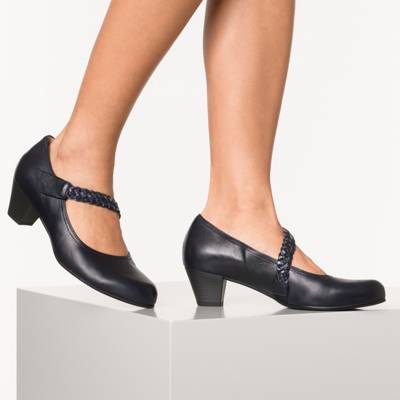 rieker, 7595753 Spangenpumps, blau rieker, 7595753 Spangenpumps, blau