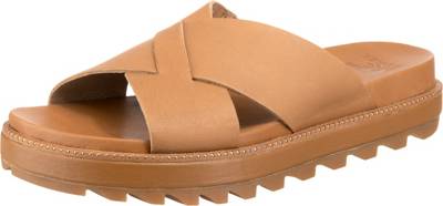 sorel roaming leather slide
