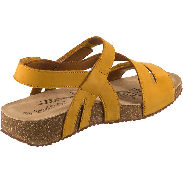 Schuhe Komfort-Sandalen Josef Seibel Tonga 53 Komfort-Sandalen gelb