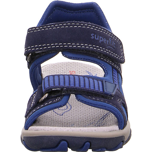 Schuhe Klassische Sandalen superfit Sandalen MIKE 3.0 WMS Weite M4 für Jungen Fußball blau