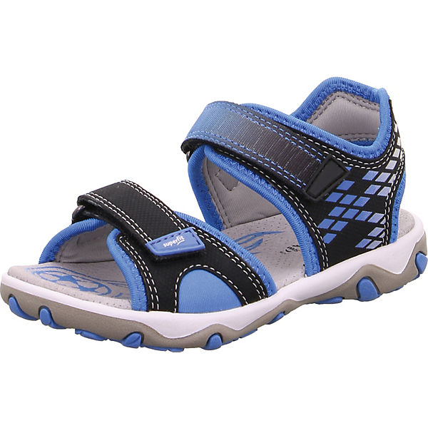 Schuhe Klassische Sandalen superfit Sandalen MIKE 3.0 WMS Weite M4 für Jungen schwarz/blau