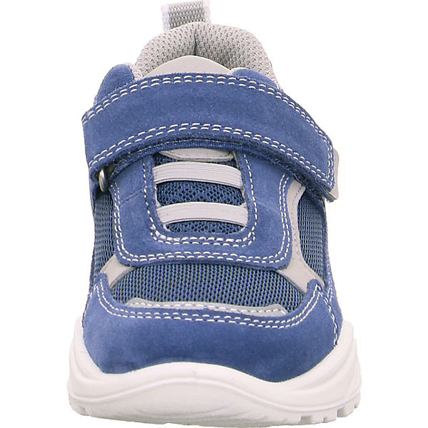Schuhe Klassische Halbschuhe superfit Sneakers Low BLIZZARD für Mädchen Weite M4 blau/weiß