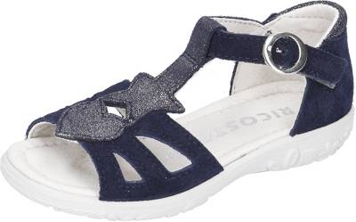 RICOSTA, Sandalen MONI , Weite M, für Mädchen, blau | mirapodo RIEKER Mädchen Sandalen Gr.35 schwarz mit silber Plättchen