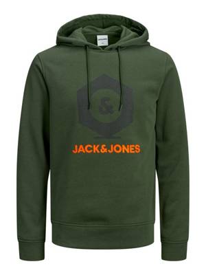 Jack & Jones Hoodie Colourblocking Logo Pullover