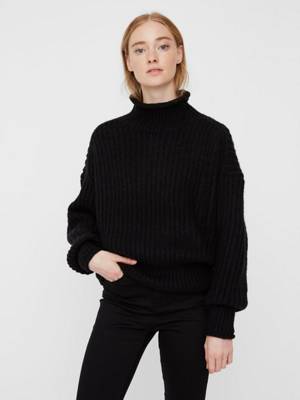 Vero Moda Strickpullover Stehkragen Pullover 2