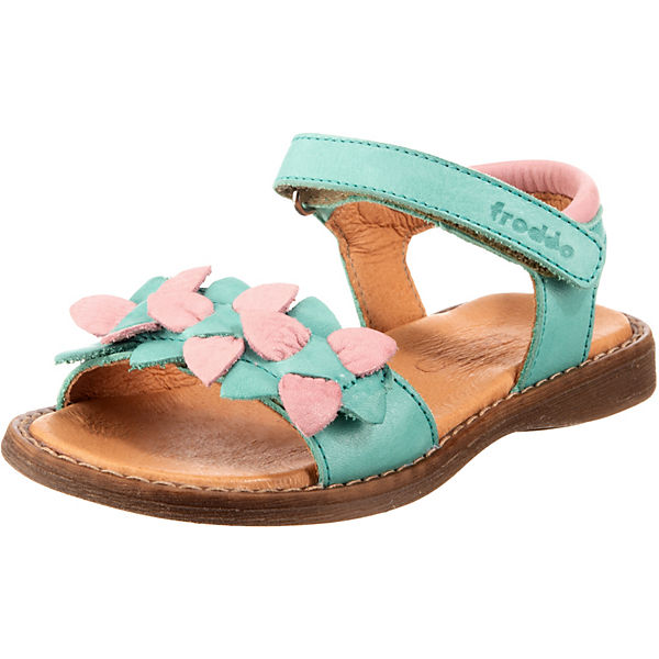 Schuhe Klassische Sandalen froddo® Sandalen LORE für Mädchen pink-kombi