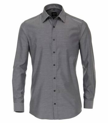 Hemd uni Langarmhemden