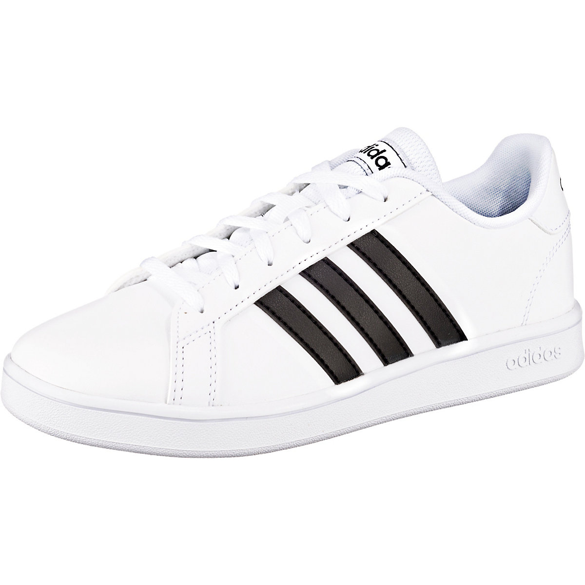 adidas Kinder Sneakers Low GRAND COURT K weiß Modell 3
