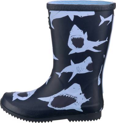 Gummistiefel Navy Bullhead Sharks für Jungen 2