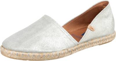 buffalo espadrilles silber