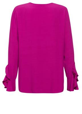 Blusenshirt Kurzarmblusen 2