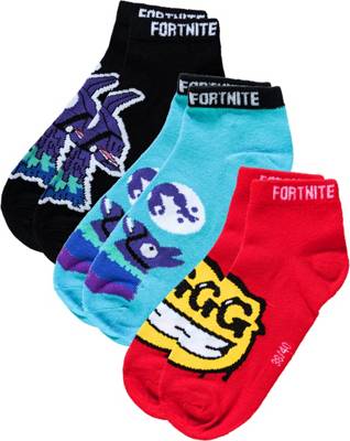 Fortnite Socken Dreierpack für Jungen