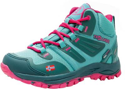 TROLLKIDS Outdoorschuhe RONDANE HIKER für Mädchen hellgrün