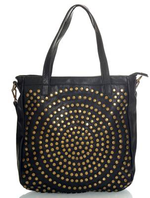 Emma & Kelly Shopper mit auffälligem Nietenbesatz Shopper