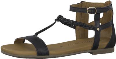 tamaris riemchensandalen schwarz
