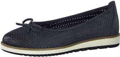 Tamaris Klassische Ballerinas dunkelblau