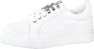 Tamaris, Sneakers Low, weiß Tamaris, Sneakers Low, weiß